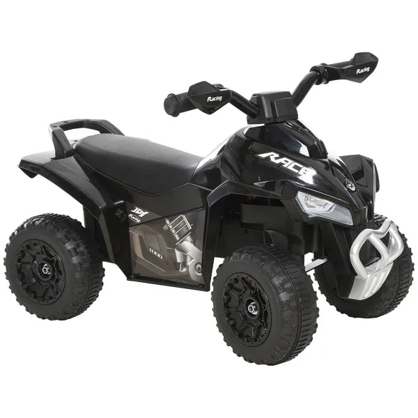 Aosom Kids Ride On Push Car 4 Wheels Music Light Foot-to-Floor Black for 18-36 Months - product image 11