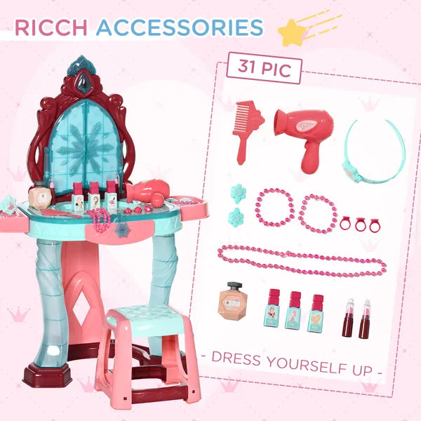 Kids Vanity Set with Magic Mirror, Lights and Music for Ages 3 to 6 - product image 5