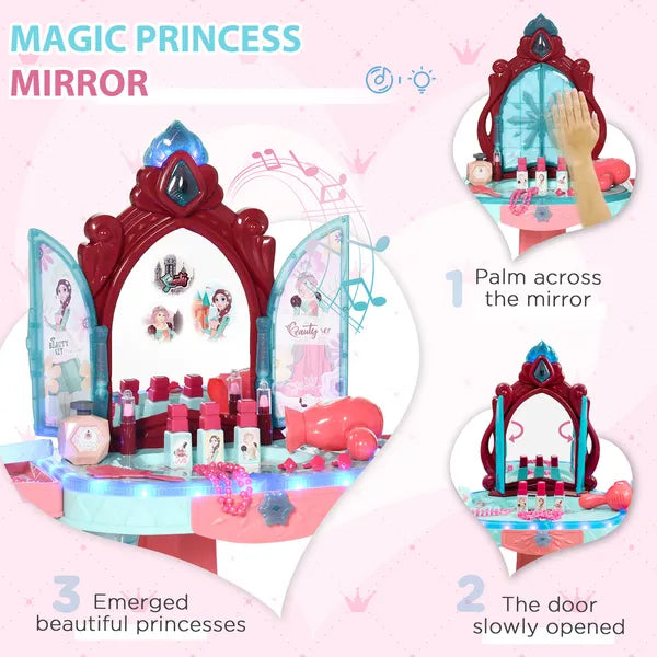 Kids Vanity Set with Magic Mirror, Lights and Music for Ages 3 to 6 - product image 4