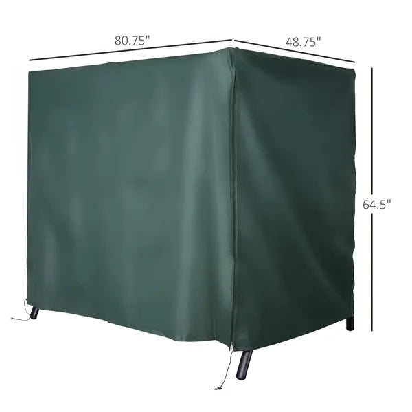 Large Outdoor Swing Chair Cover for your Garden and Patio Furniture Protects Against the Wind UV Rays and Water - product image 3