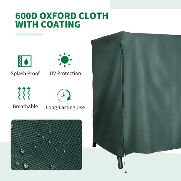 Large Outdoor Swing Chair Cover for your Garden and Patio Furniture Protects Against the Wind UV Rays and Water - product image 4