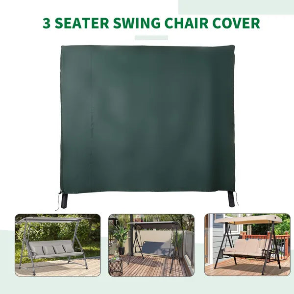 Large Outdoor Swing Chair Cover for your Garden and Patio Furniture Protects Against the Wind UV Rays and Water - product image 5