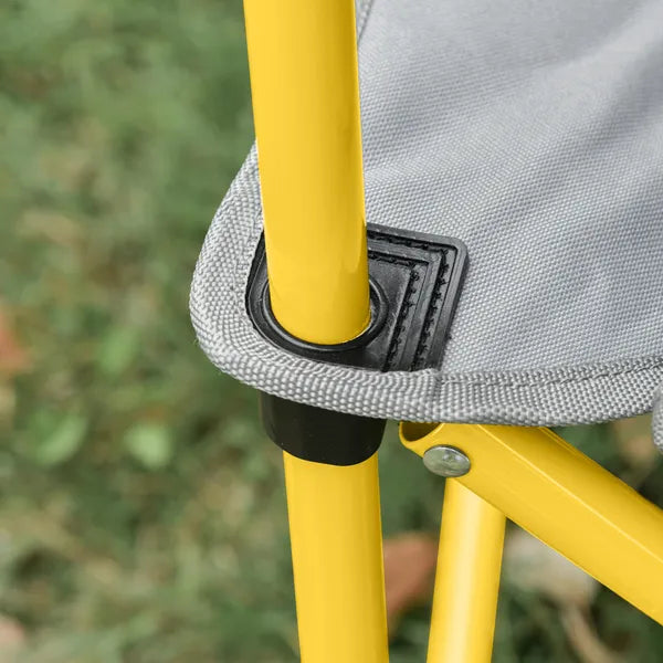 2 Person Folding Camping Chair with Carry Bag and Cup Holders, Green - product image 8