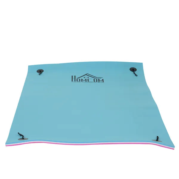 HOMCOM Mega Floating Water Mat, 10' x 5' 3-Layer Pool Float Raft for Lake and Ocean, Portable Foam Construction - product image 7