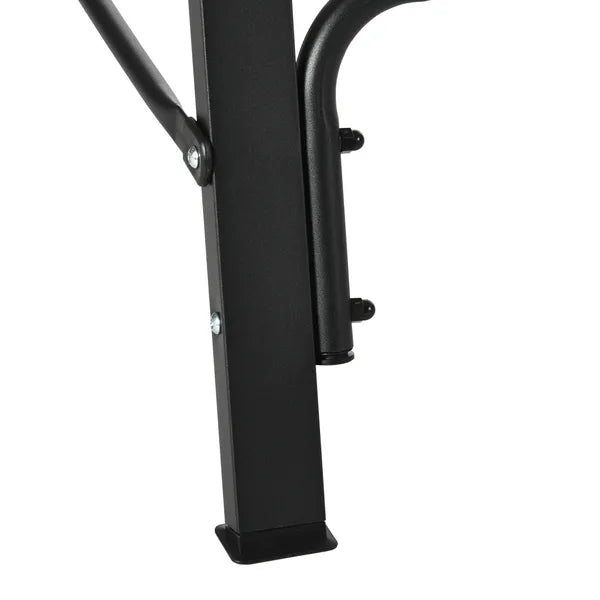 Outsunny Metal Porch Swing Stand 528 lb Capacity for Backyard Patio and Lawn Black - product image 11