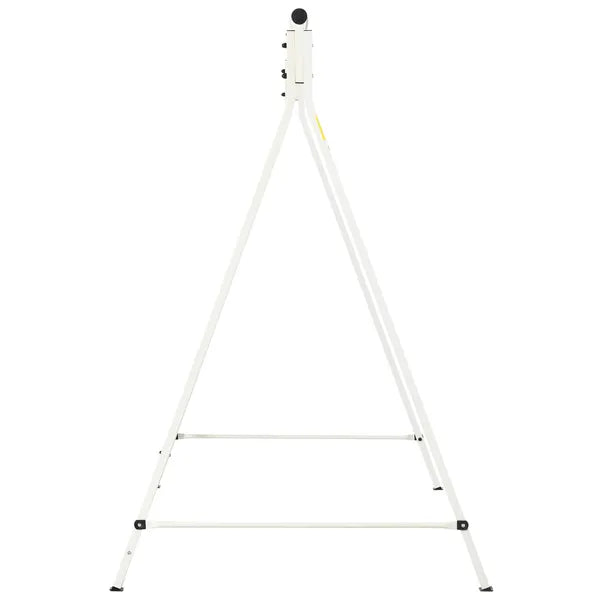 Metal Porch Swing Stand with 528 lb Capacity, White - product image 8