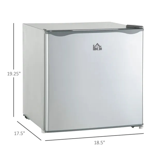 HOMCOM Mini Freezer Countertop, 1.1 Cu.Ft Compact Upright Freezer with Removable Shelves, Reversible Door for Home, Dorm, Apartment and Office, Gray - product image 3