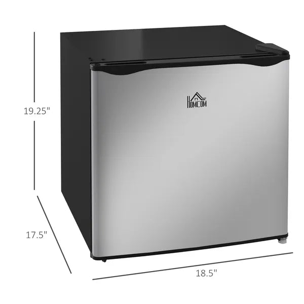 Mini Upright Freezer 1.1 Cu.Ft Compact Silver with Removable Shelves Home Appliances Chill Solution - product image 3