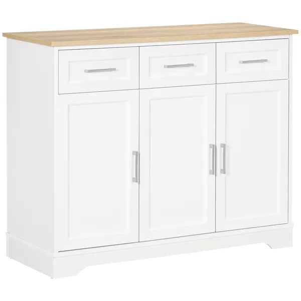 Modern Kitchen Sideboard Buffet Cabinet White Storage Island Dining Room Living Room Furniture - product image 11