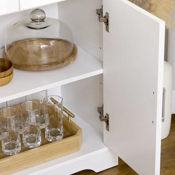 Modern Kitchen Sideboard Buffet Cabinet White Storage Island Dining Room Living Room Furniture - product image 8