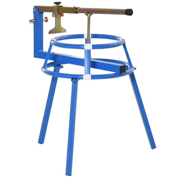 Motorcycle Tire Changing Stand for 16 to 24 Inch Tires, Adjustable, Blue - product image 1