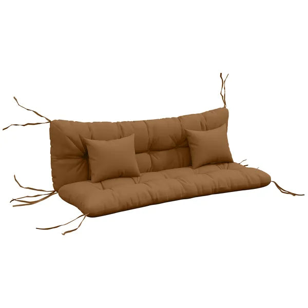 Outsunny Outdoor Cushion Set Encru for Bench Seating Renewal Comfort Upgrade for Garden and Patio Furniture - product image 11