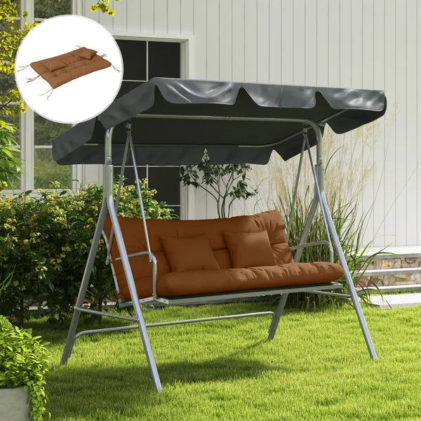 Outsunny Outdoor Cushion Set Encru for Bench Seating Renewal Comfort Upgrade for Garden and Patio Furniture - product image 7