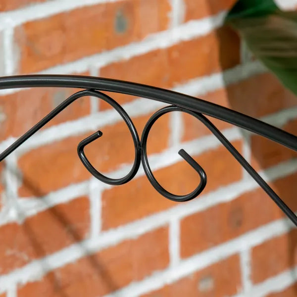 Outsunny Patio Perimeter: 11.5 Inch Metal Garden Fence 4-Pack, Decorative Rust-Resistant Border - product image 9