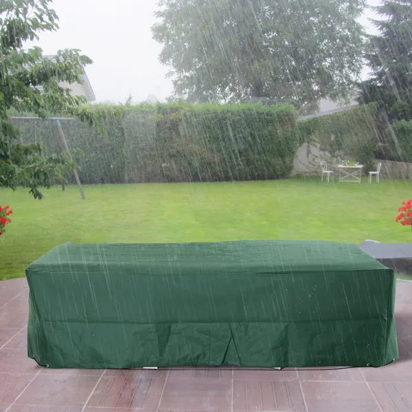 Patio Sectional Lounge Set Cover, 97"x65"x26", Heavy Duty Waterproof Outdoor Furniture Sofa Cover, Dark Green - product image 7