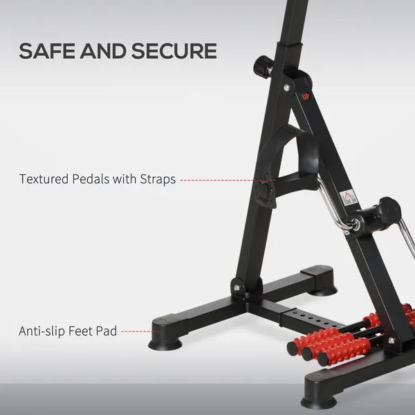 Pedal Exerciser, Hand Arm Knee and Leg Exercise Machine for Seniors, Height-adjustable, with LCD Display and Foot Massage Roller - product image 7