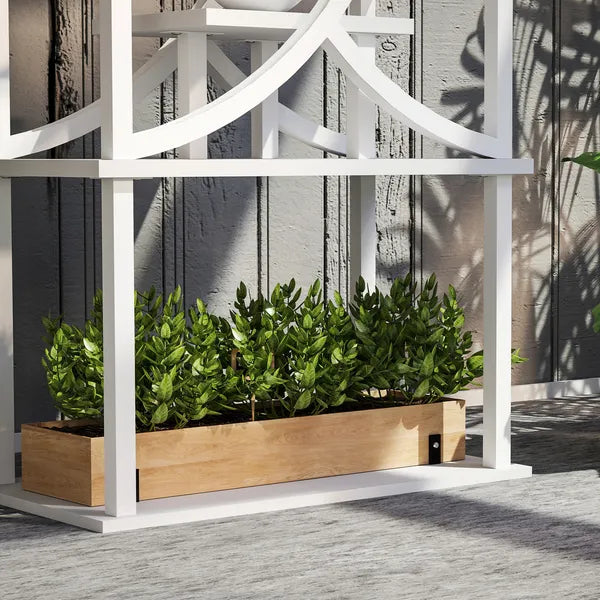 Outsunny Plant Stand Indoor, 8 Tier 62 Inch S-Shaped Plant Shelf, Corner Plant Rack for Multiple Plants, White - product image 9