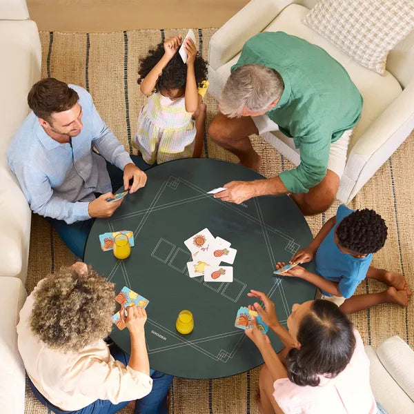 Soozier Poker Mat Texas Hold'em Poker Table Top with Non-Slip Bottom Dark Green - product image 10