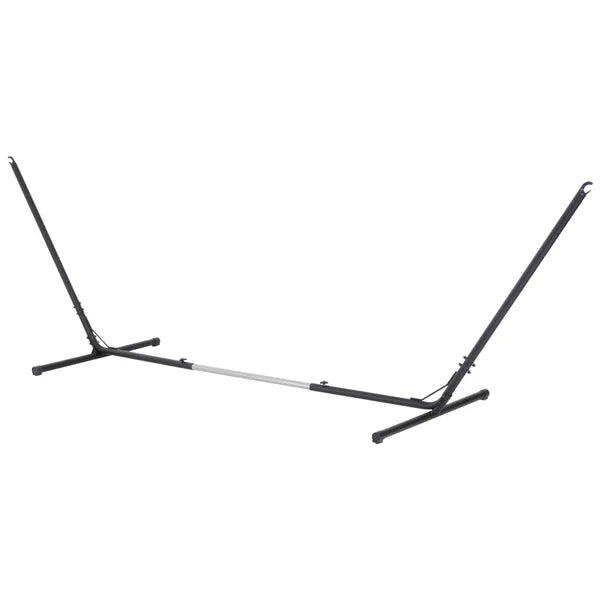 Portable Hammock Stand with Adjustable Steel Stand, Portable and Heavy Duty for Indoor Outdoor Use, Black - product image 1