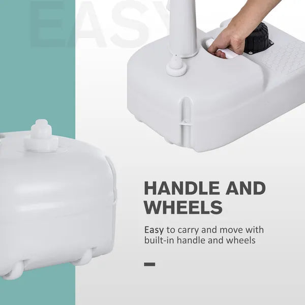 Kleankin 4.5 Gallon Portable Hand Wash Sink with Towel Holder and Soap Dispenser Light Gray - product image 5