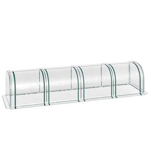 Outsunny Portable Plant Refuge: 13ft Tunnel Greenhouse with UV Protection - product image 1