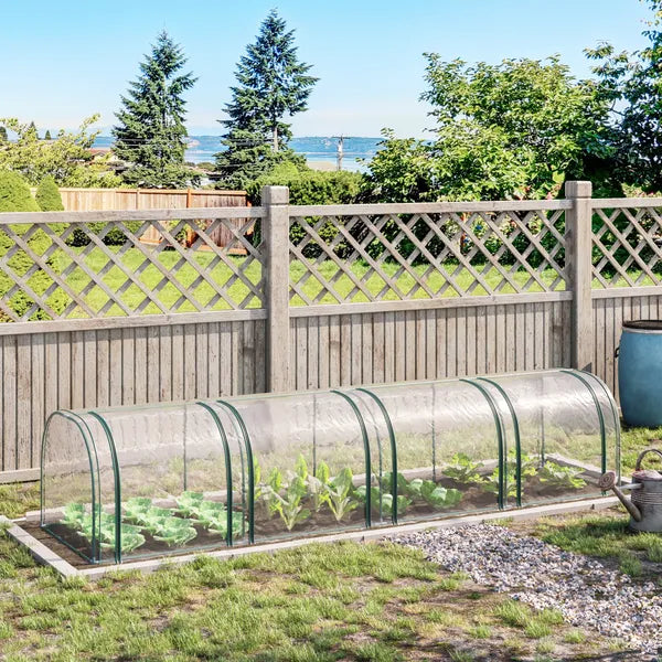 Outsunny Portable Plant Refuge: 13ft Tunnel Greenhouse with UV Protection - product image 2