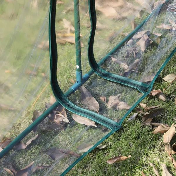 Outsunny Portable Plant Refuge: 13ft Tunnel Greenhouse with UV Protection - product image 9