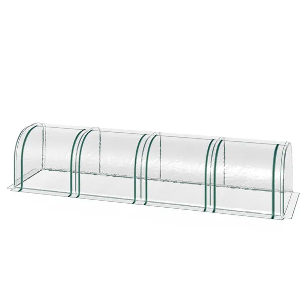 Outsunny Portable Plant Refuge: 13ft Tunnel Greenhouse with UV Protection - product image 11