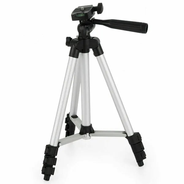 Adjustable Camera Tripod Stand with Phone Holder and Carry Bag - product view 10