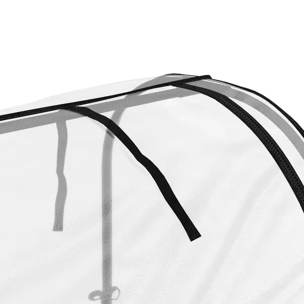 Outsunny Raised Garden Bed with Legs and Cover, Metal Elevated Planter Box with Bottom Shelf and Liner for Vegetables, Black - product image 8