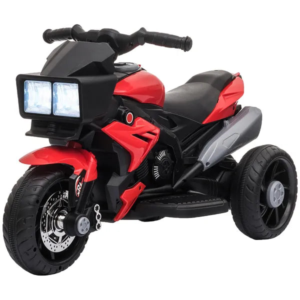 Aosom Red 6V Kids Electric Motorcycle Ride-On Dirt Bike Toy with Music Horn Headlights - product image 11