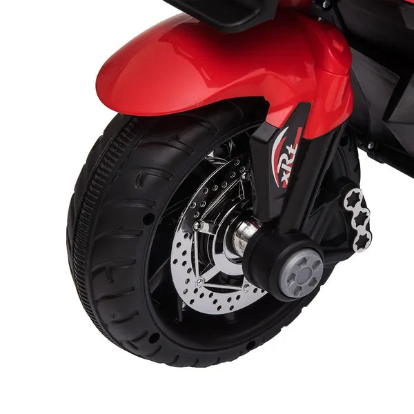 Aosom Red 6V Kids Electric Motorcycle Ride-On Dirt Bike Toy with Music Horn Headlights - product image 8