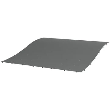 Outsunny Replacement Canopy for 10x10 Pergola Dark Gray UV Protection Easy Install 84C-038 Series - product image 1