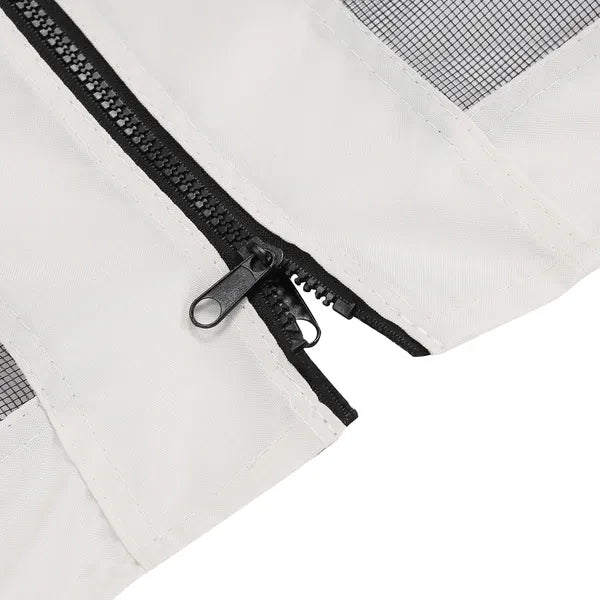 Replacement Mesh Netting for 10 x 13 Gazebo Canopy Tents Zippered White - product image 7