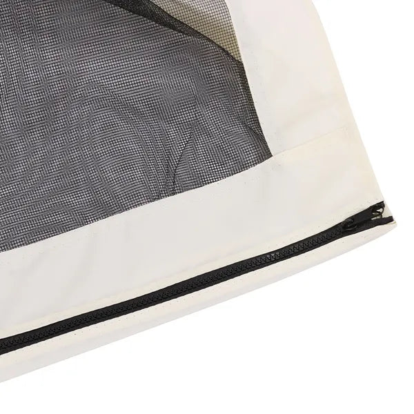 Replacement Mesh Netting for 10 x 13 Gazebo Canopy Tents Zippered White - product image 9