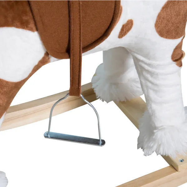 Rocking Horse, Kids Plush Airplane Rocker, Nursery Rhyme Sounds, Educational Toy for Boys and Girls - product image 9