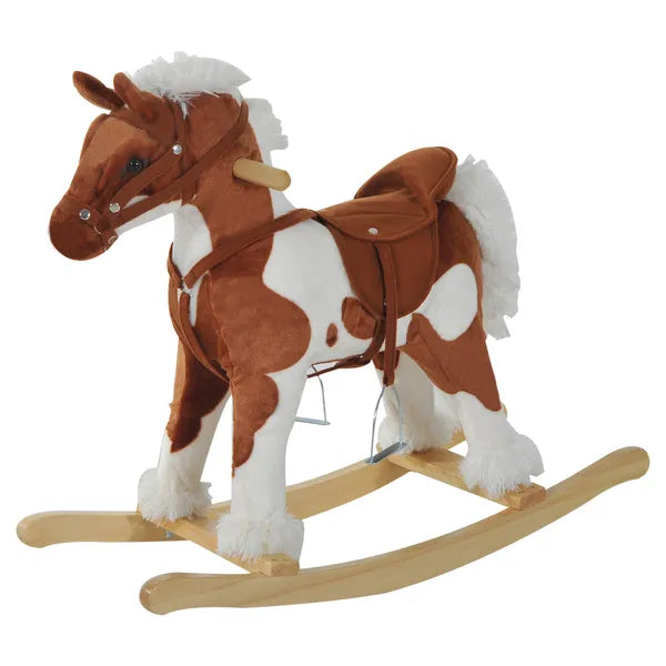 Rocking Horse, Kids Plush Airplane Rocker, Nursery Rhyme Sounds, Educational Toy for Boys and Girls - product image 11