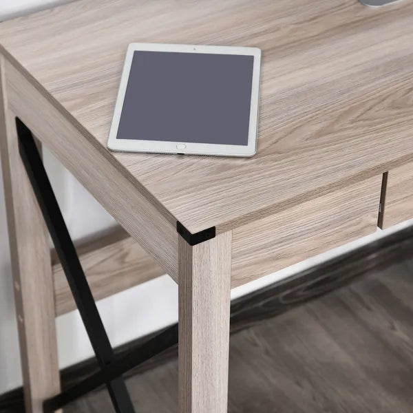 Rustic Writing Desk Farmhouse Home Office Computer Workstation with Drawer - product image 7