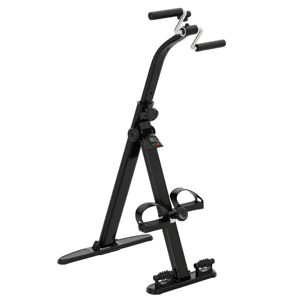 Seated Pedal Exerciser with LCD Monitor, Adjustable Resistance and Foot Rollers - product image 11