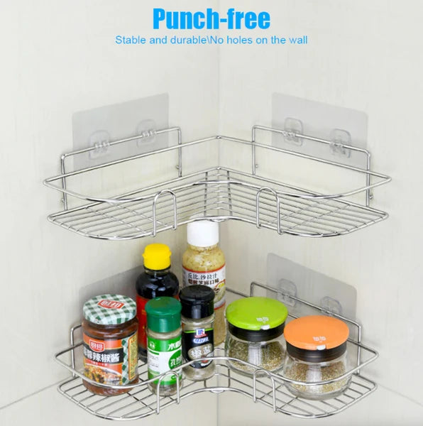 Corner Shower Caddy Bathroom Storage Shelf Organizer - product view 9