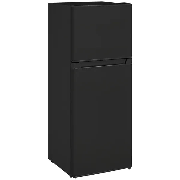 HOMCOM Small Fridge with Freezer, 4 Cu Ft Refrigerator with Reversible Doors, Black - product image 12