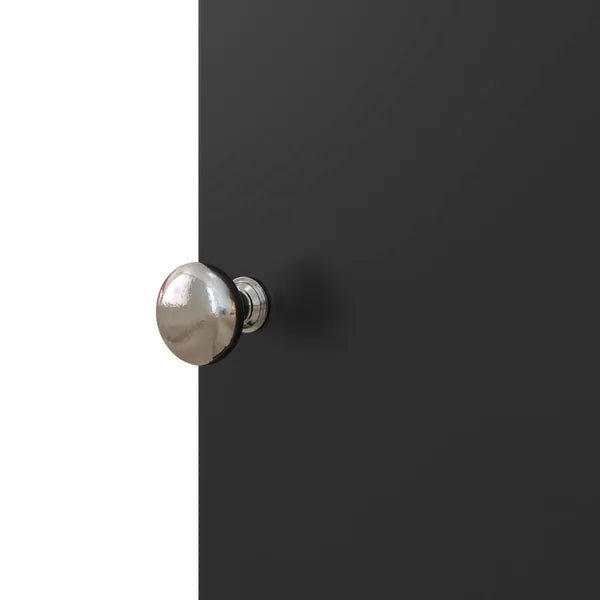 HOMCOM Small Toilet Paper Cabinet, Bathroom Corner Cabinet with Doors and Shelves for Paper Shampoo, Black - product image 8