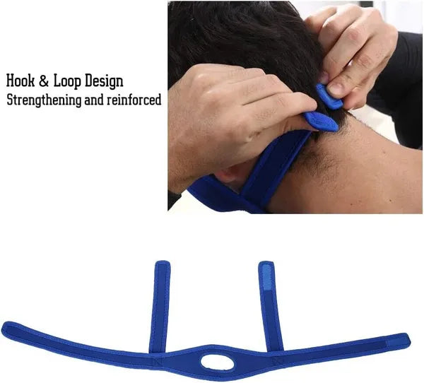 Adjustable Neoprene Chin Strap for Sleep Support - product view 15