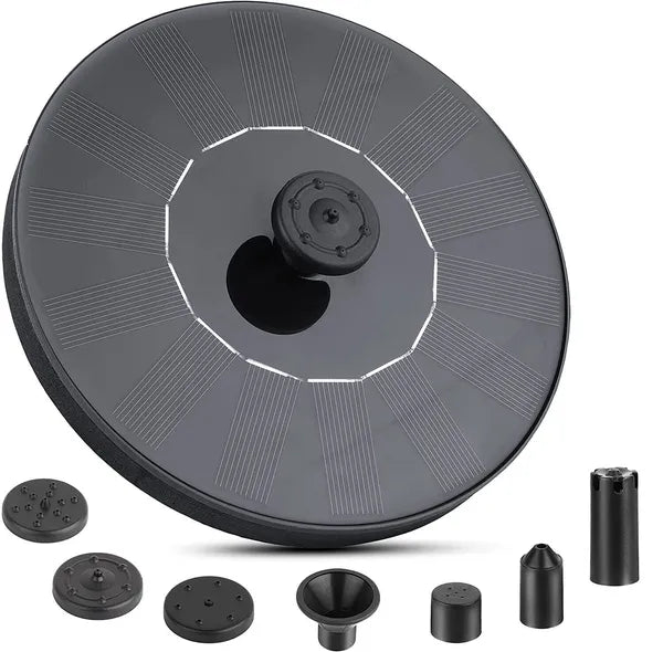 1.4W Solar Bird Bath Fountain Pump with 4 Nozzles - product view 12