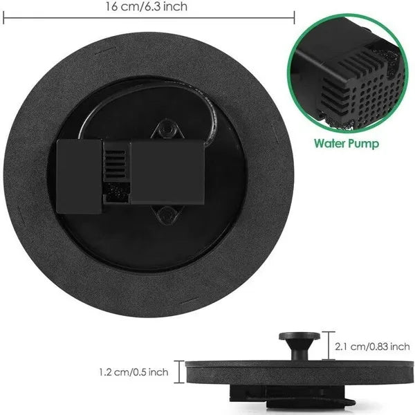 1.4W Solar Bird Bath Fountain Pump with 4 Nozzles - product view 10