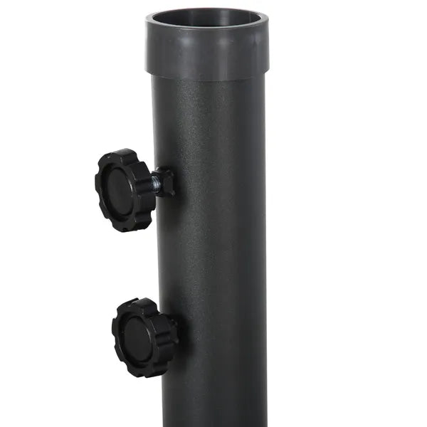 Outsunny Steel Parasol Base: 4 Fillable Weights for Patio Umbrella Stability - product image 12