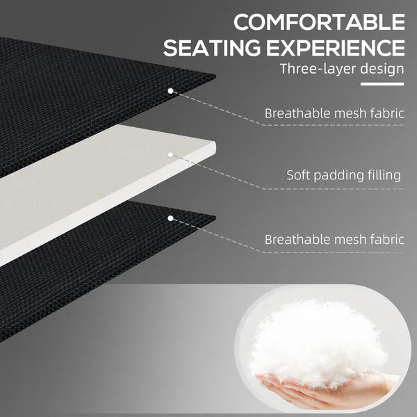 Tanning Lounger: Foldable, 5-Level Back, Reading Hole, Side Pocket, Headrest,  Black - product image 4