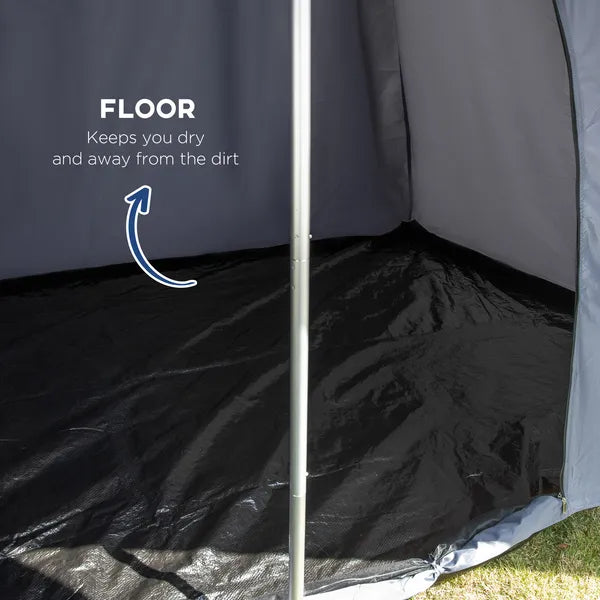 Teepee Camping Tent Easy Set-Up with Porch Blue for 2-3 Person Outdoor Hiking - product image 5