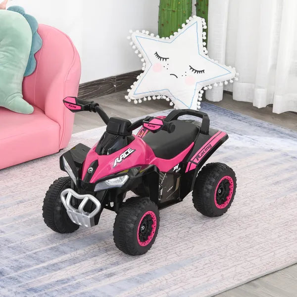Aosom Toddler Push Car Foot-to-Floor 4 Wheels Music Light Pink for Kids 18-36 Months - product image 10