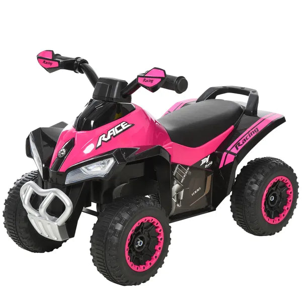 Aosom Toddler Push Car Foot-to-Floor 4 Wheels Music Light Pink for Kids 18-36 Months - product image 1